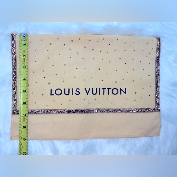 Louis Vuitton Dust Bag 9” x 13” with Crystals embellished. - Picture 7 of 8